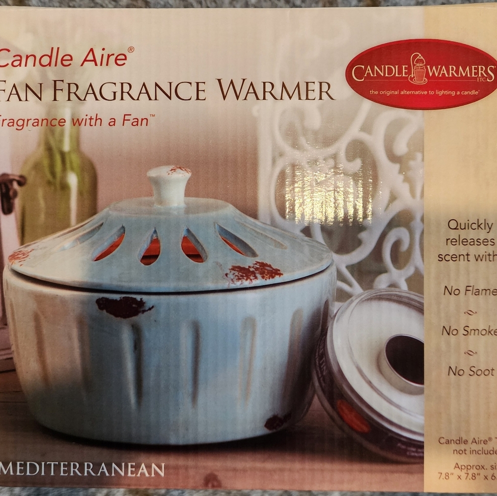 Candle Aire Fan Fragrance Warmer - Mediterranean Style